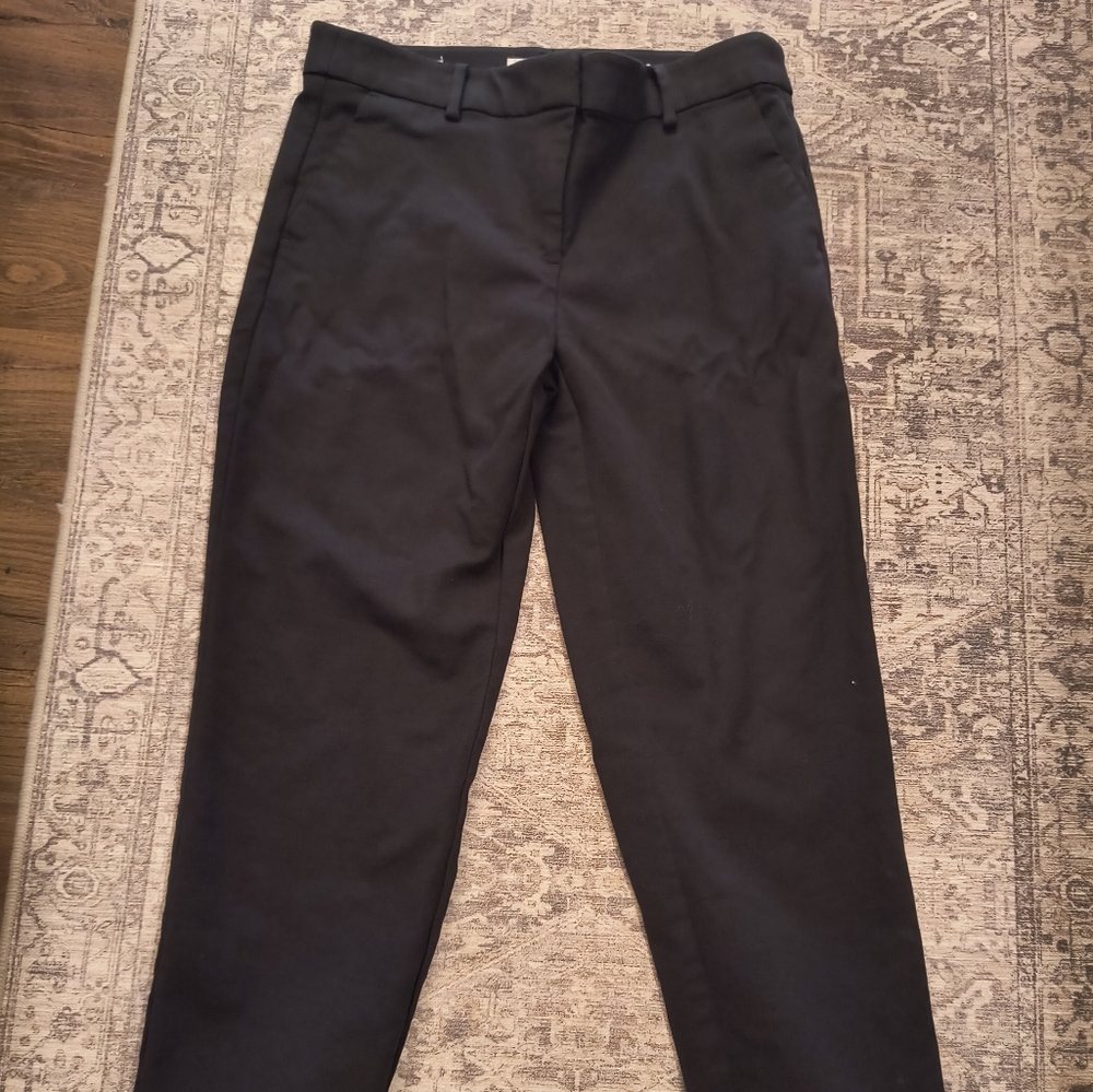 Loft Riveria Slim Pants Black Size 4